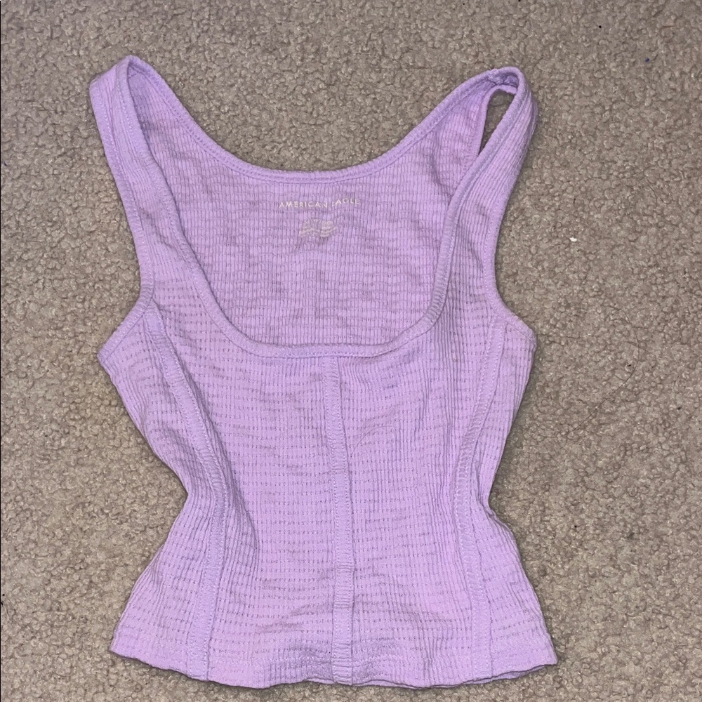 American Eagle Outfitters Light Purple Tank Top